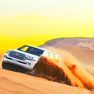 desert-safari-in-white-car